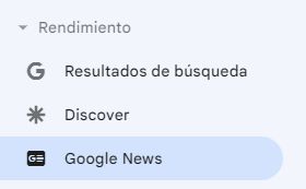 google news discover search console